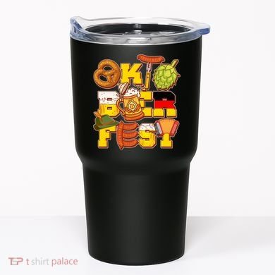 Oktoberfest Party Logo Tumbler