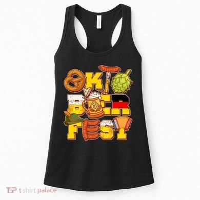 Oktoberfest Party Logo Women's Tank Top