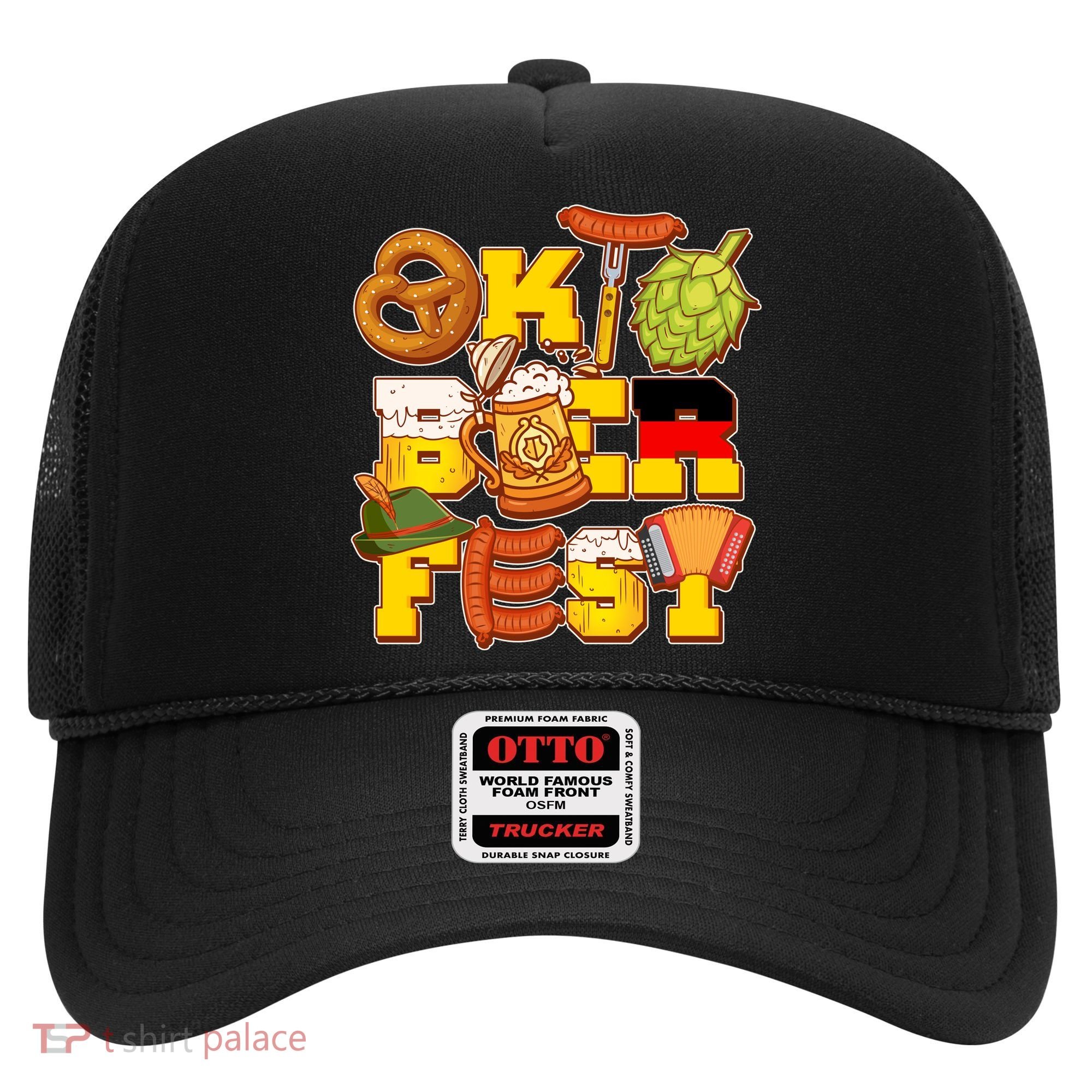 Oktoberfest Party Logo Hat