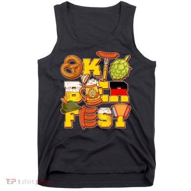 Oktoberfest Party Logo Tank Top