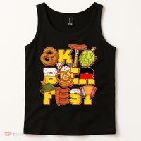 Oktoberfest Party Logo Tank Top thumb 2