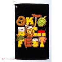 Oktoberfest Party Logo Golf Towel thumb 0
