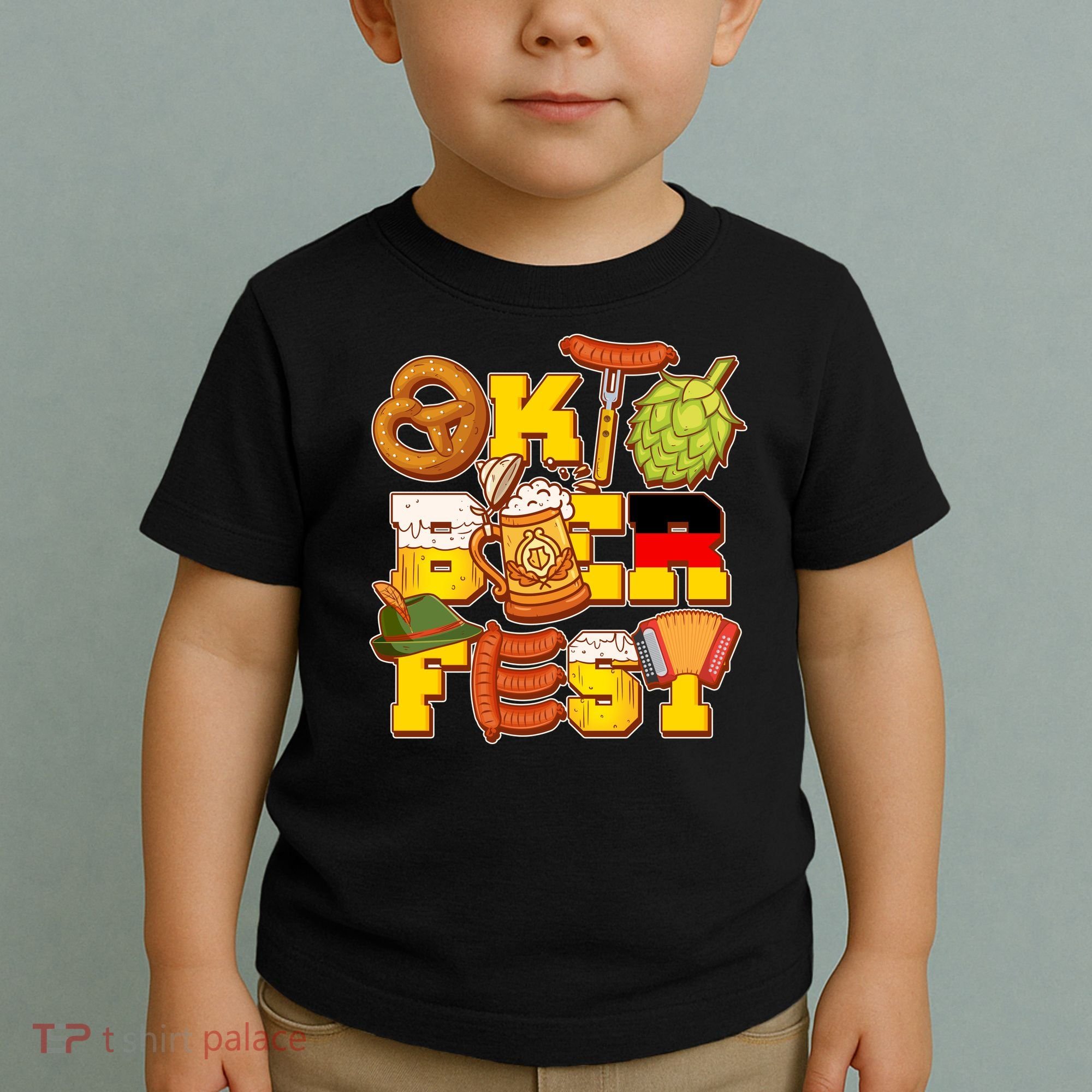 Oktoberfest Party Logo Toddler T-Shirt