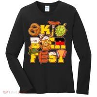 Oktoberfest Party Logo Women's Long Sleeve Shirt thumb 0