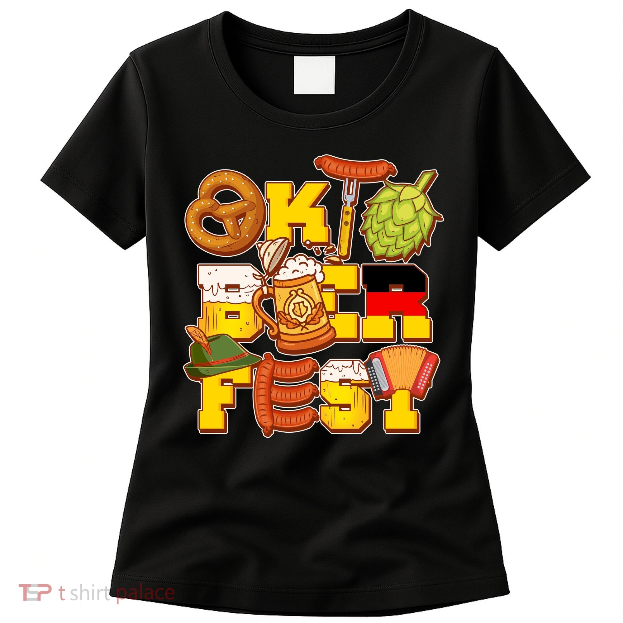 Oktoberfest Party Logo Women's T-Shirt