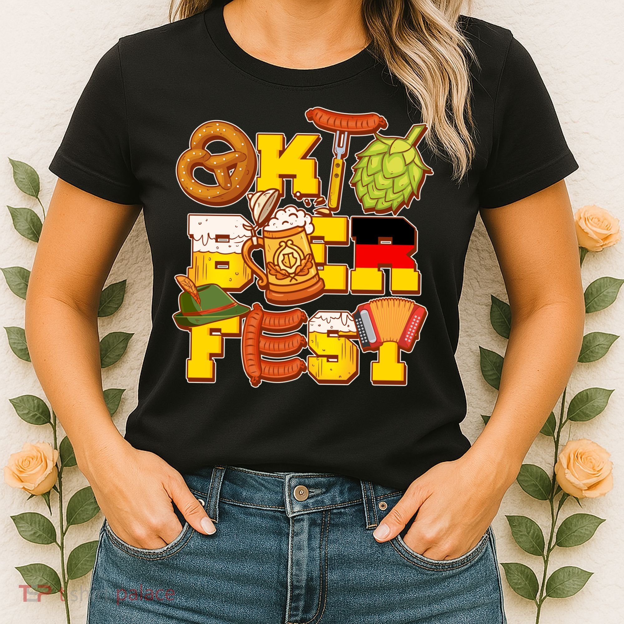 Oktoberfest Party Logo Women's T-Shirt