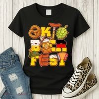 Oktoberfest Party Logo Women's T-Shirt thumb 3