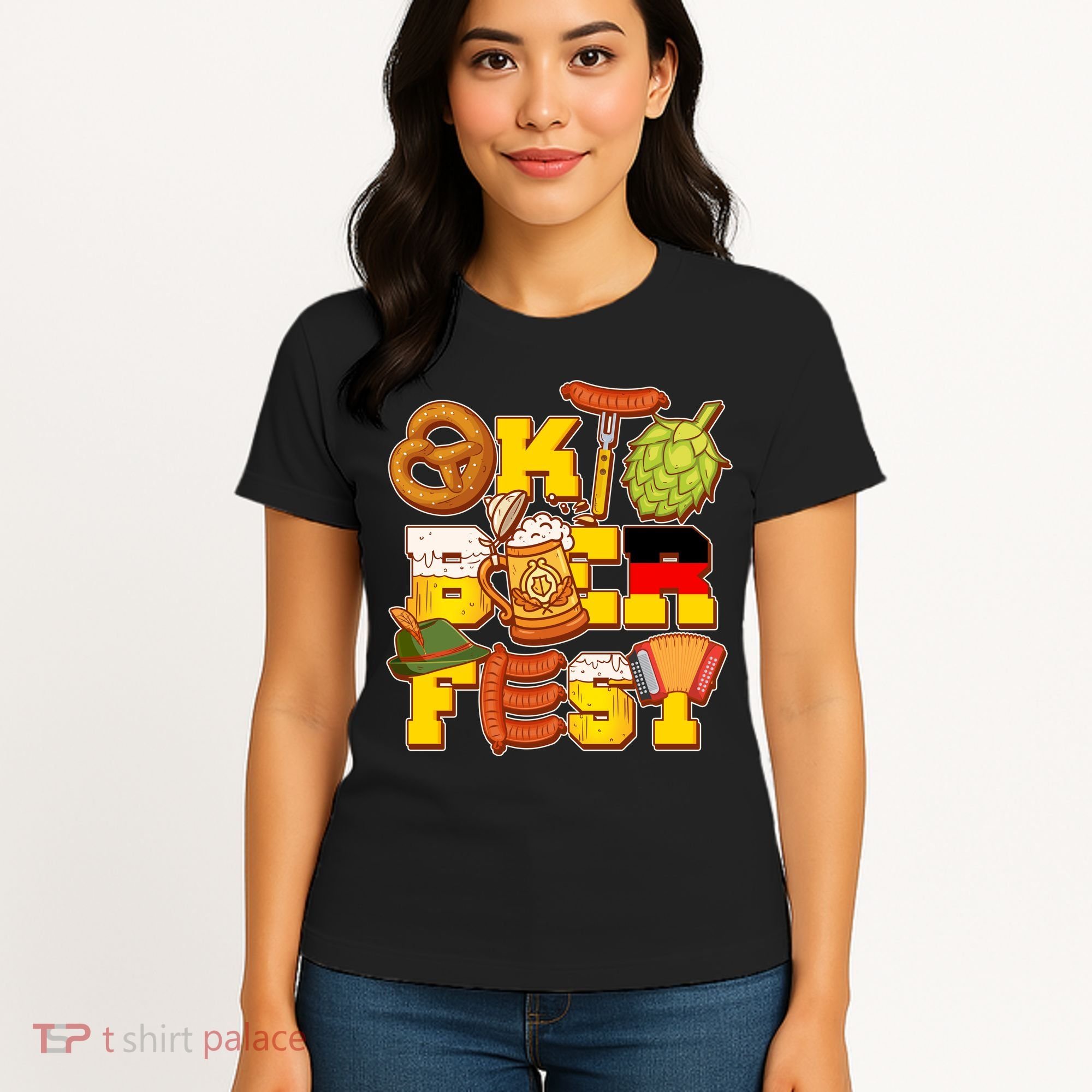 Oktoberfest Party Logo Women's T-Shirt