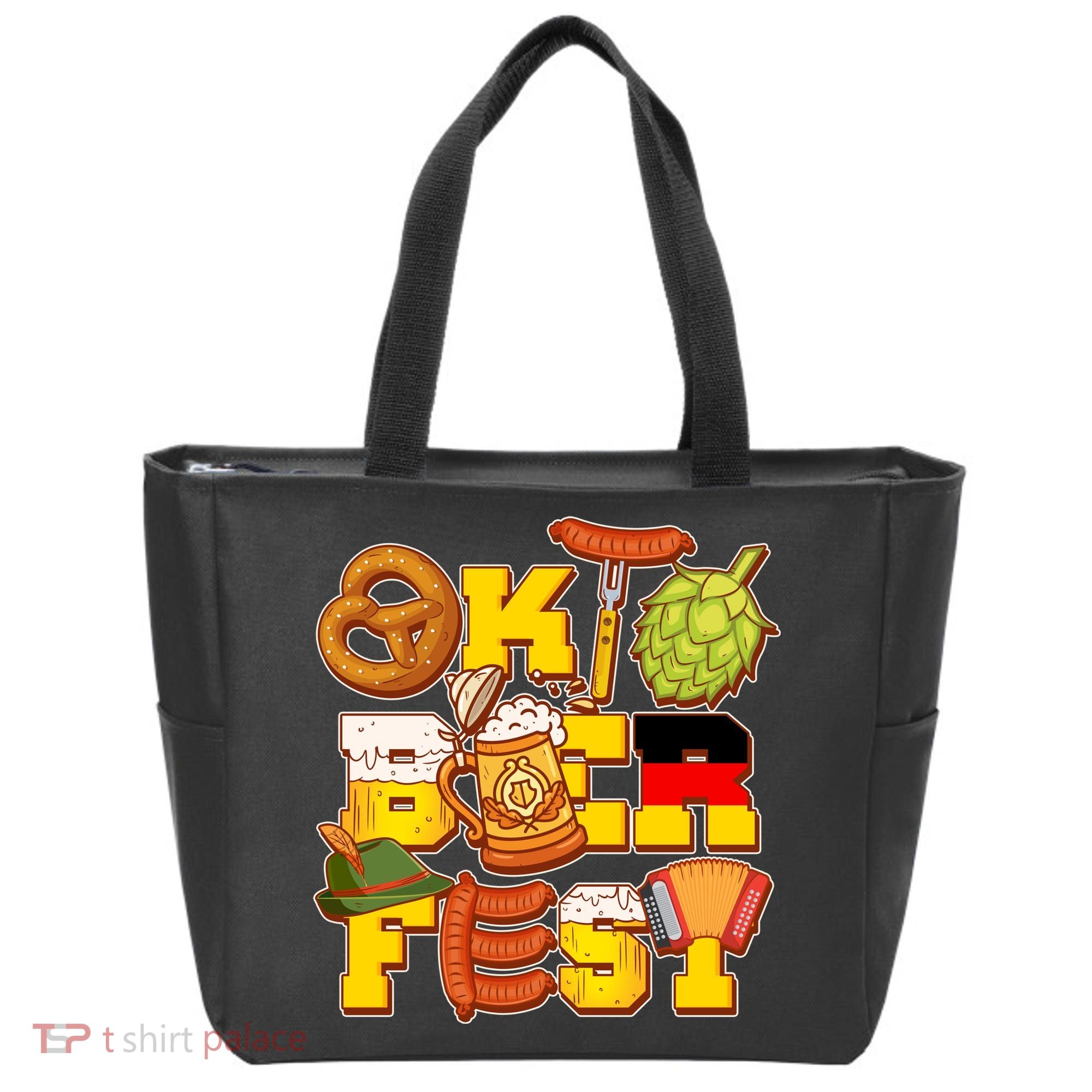Oktoberfest Party Logo Tote Bag
