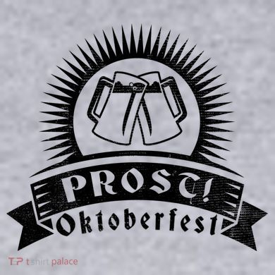 Oktoberfest Prost Women's Racerback Cropped Tank