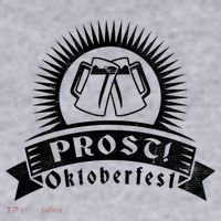 Oktoberfest Prost Women's Racerback Cropped Tank thumb 2