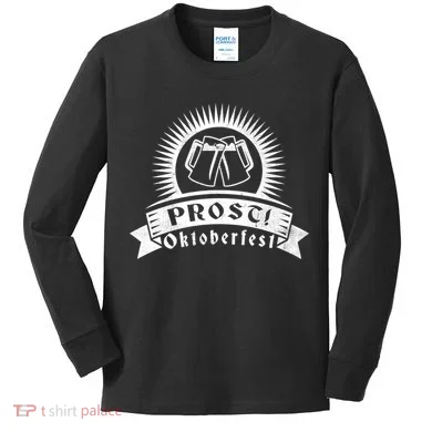 Oktoberfest Prost Kids Long Sleeve Shirt