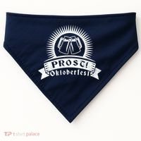Oktoberfest Prost! USA-Made Doggie Bandana thumb 0