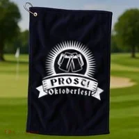 Oktoberfest Prost! Golf Towel thumb 1