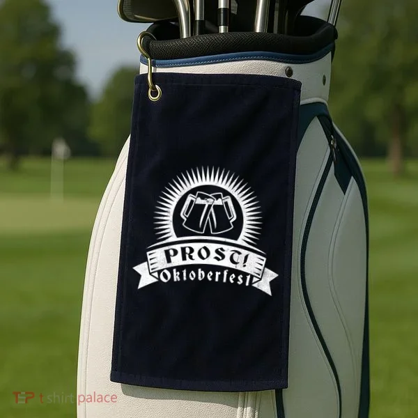 Oktoberfest Prost! Golf Towel
