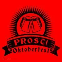 Oktoberfest Prost! Santa Hat thumb 1
