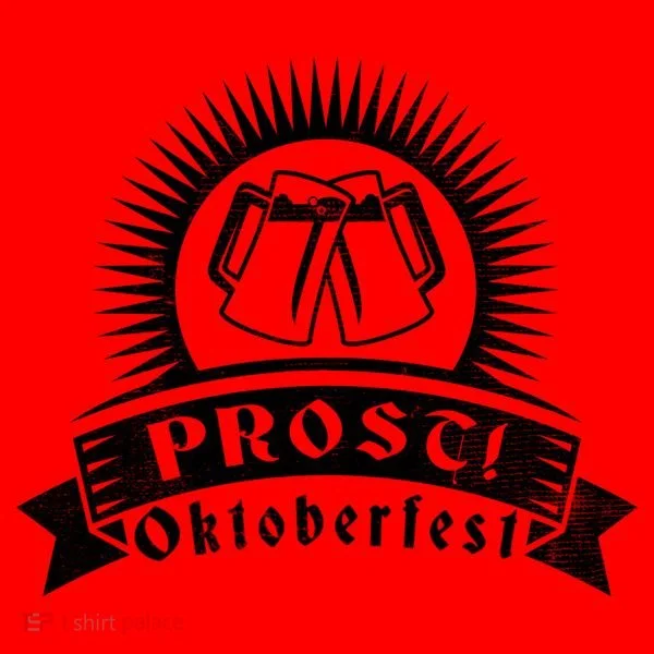 Oktoberfest Prost! Santa Hat