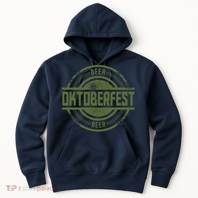 Oktoberfest Vintage Beer Logo Hoodie