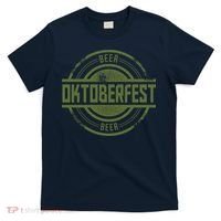 Oktoberfest Vintage Beer Logo T-Shirt thumb 0