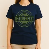 Oktoberfest Vintage Beer Logo T-Shirt thumb 4