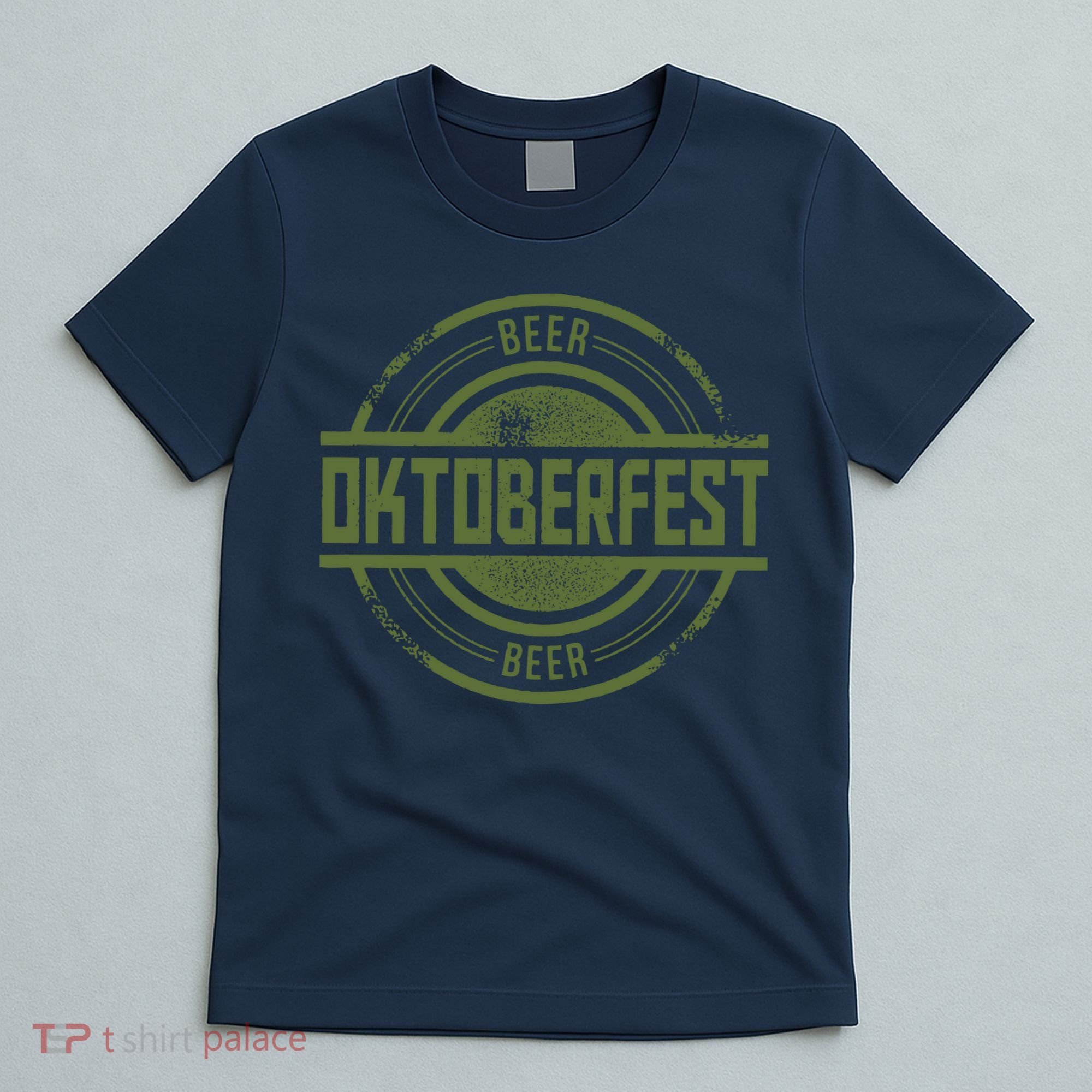 Oktoberfest Vintage Beer Logo T-Shirt