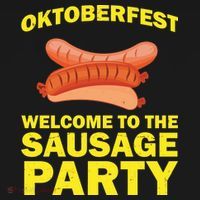 Oktoberfest Welcome To The Sausage Party Women's Hoodie thumb 2
