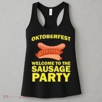Oktoberfest Welcome To The Sausage Party Women's Tank Top thumb 3
