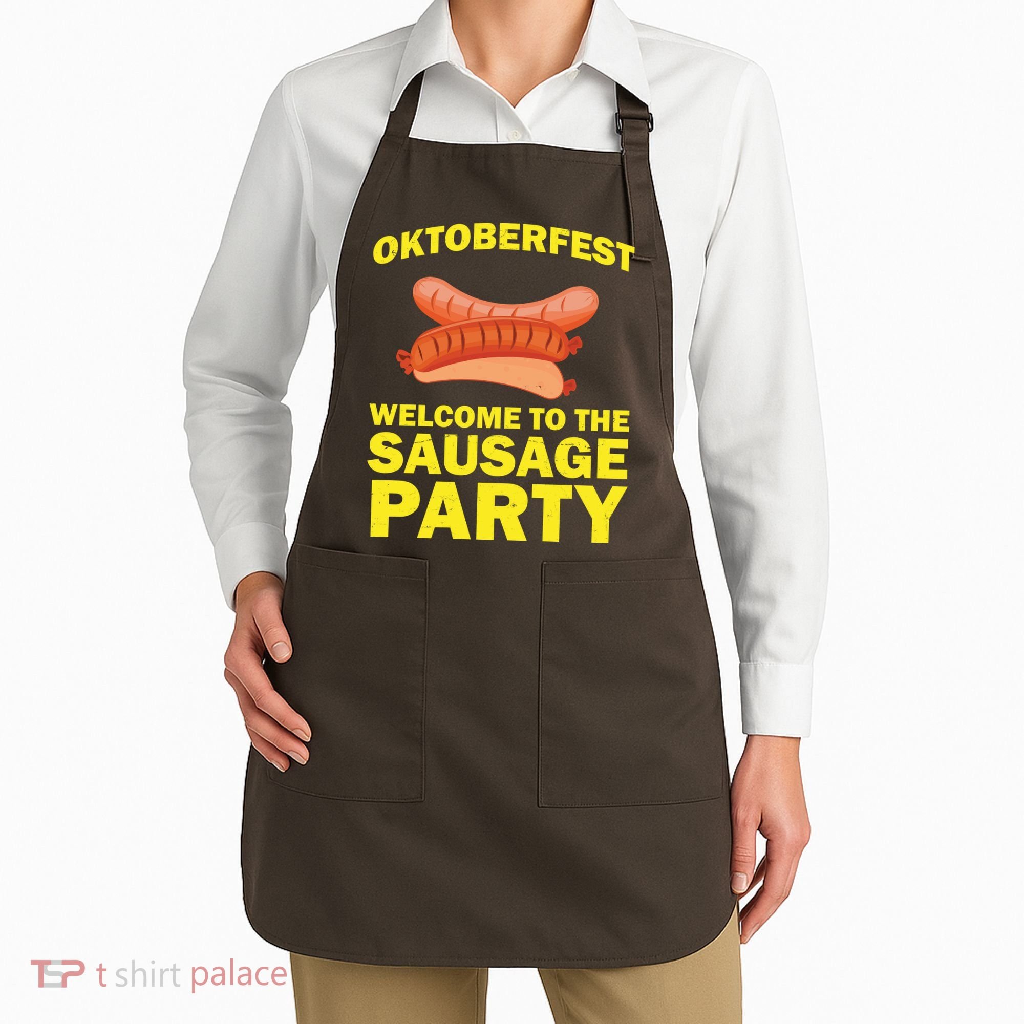 Oktoberfest Welcome To The Sausage Party Apron