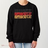 Oktoberfest Word Flag Logo Women's Sweatshirt thumb 0