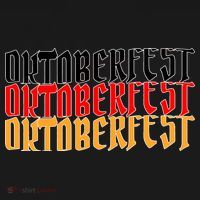 Oktoberfest Word Flag Logo Apron thumb 3