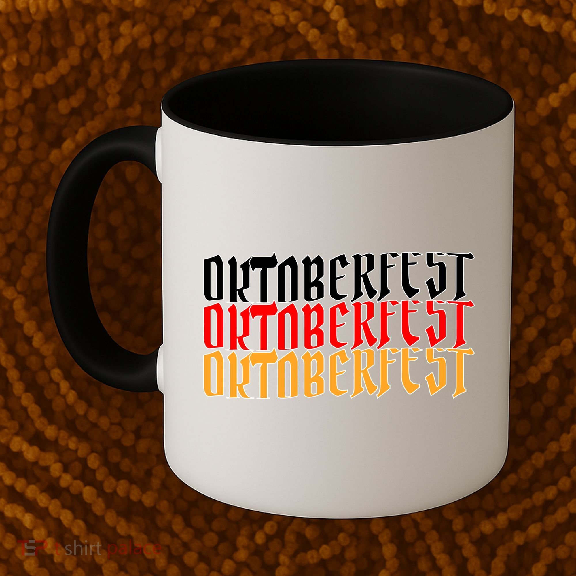 Oktoberfest Word Flag Logo Coffee Mug