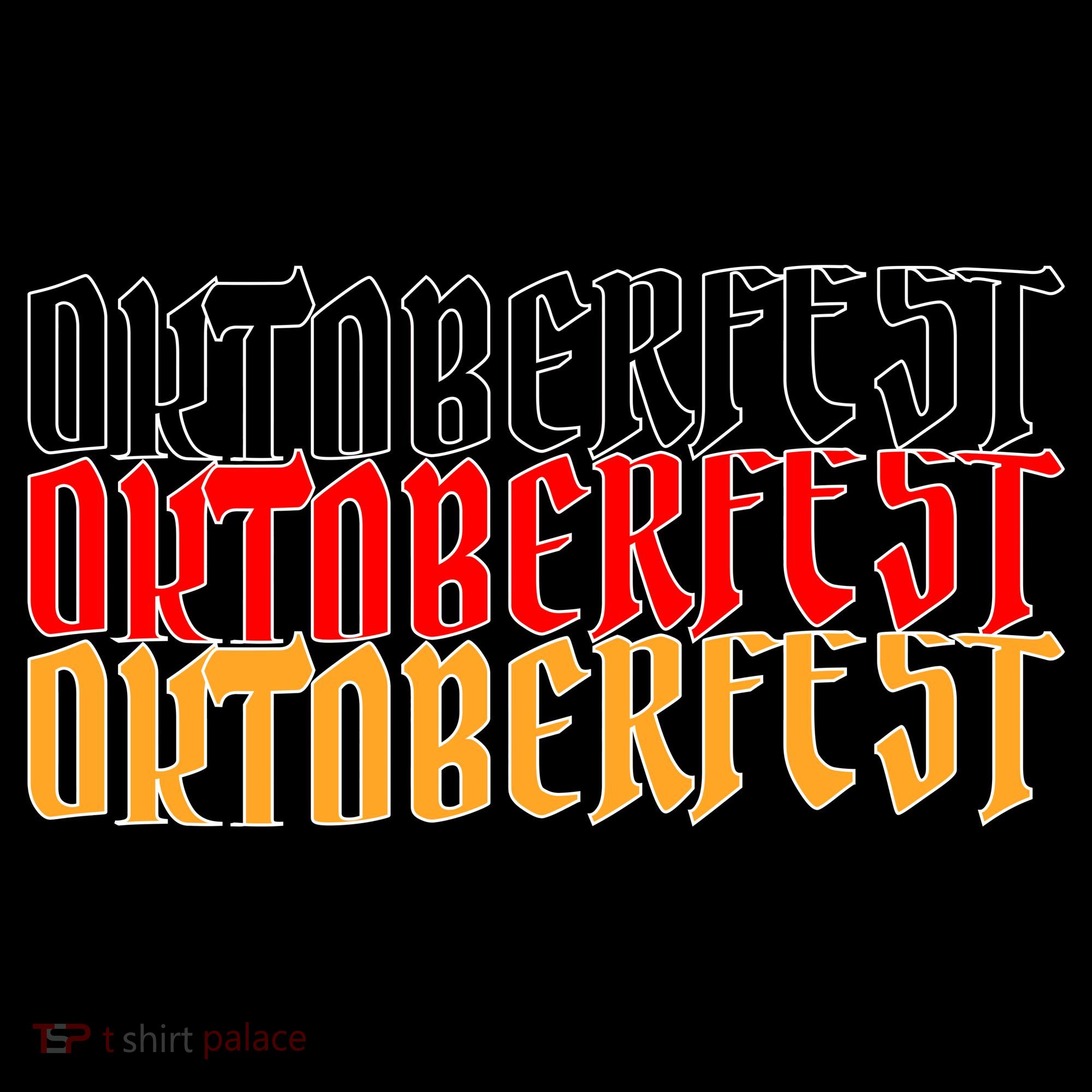 Oktoberfest Word Flag Logo Coffee Mug