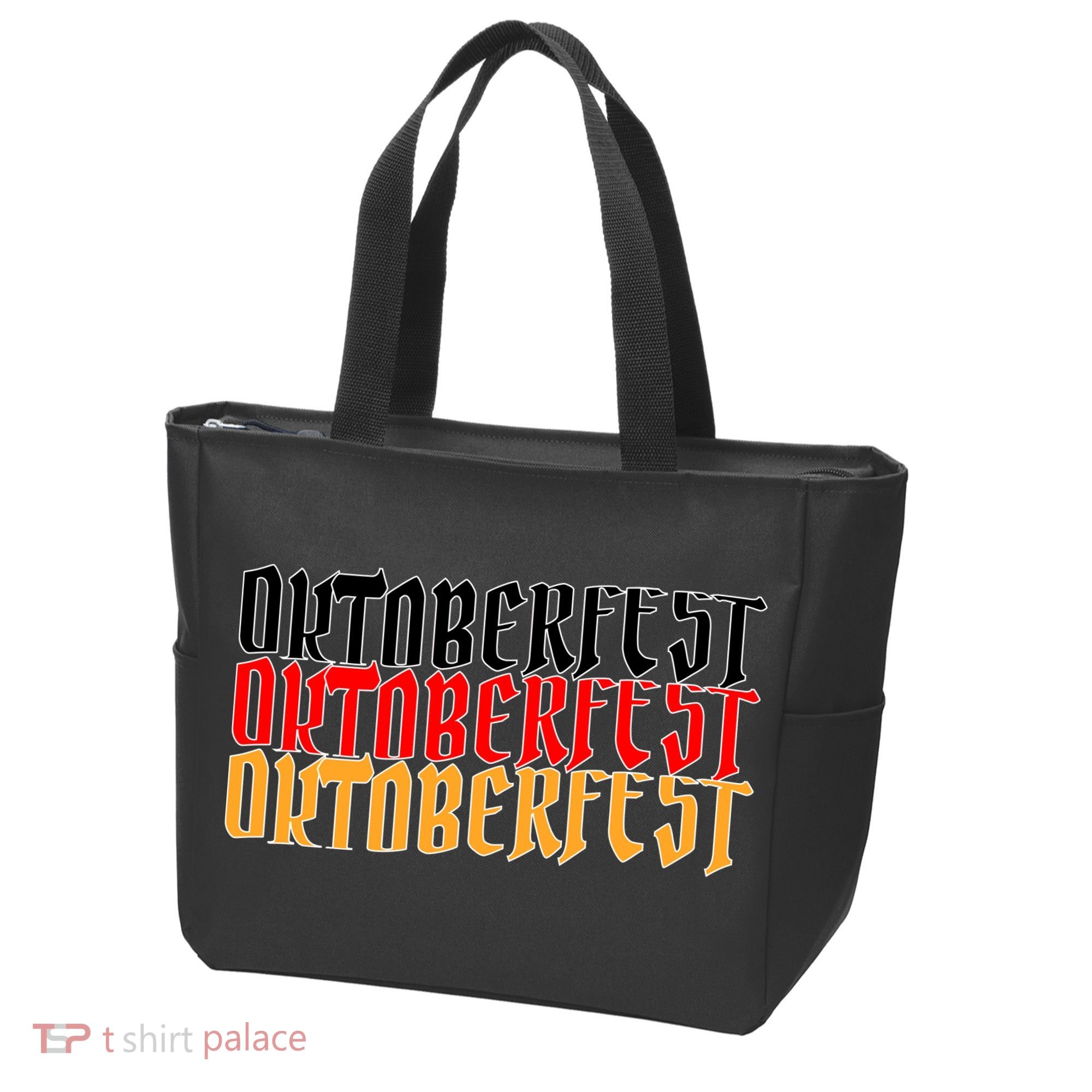 Oktoberfest Word Flag Logo Tote Bag