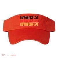 Oktoberfest Word Flag Logo Visor thumb 0