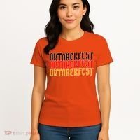 Oktoberfest Word Flag Logo Women's T-Shirt thumb 4