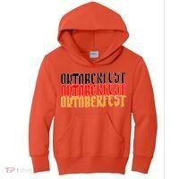 Oktoberfest Word Flag Logo Kids Hoodie thumb 0