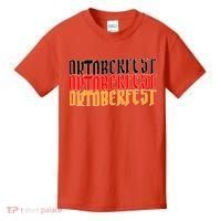Oktoberfest Word Flag Logo Kids T-Shirt thumb 0