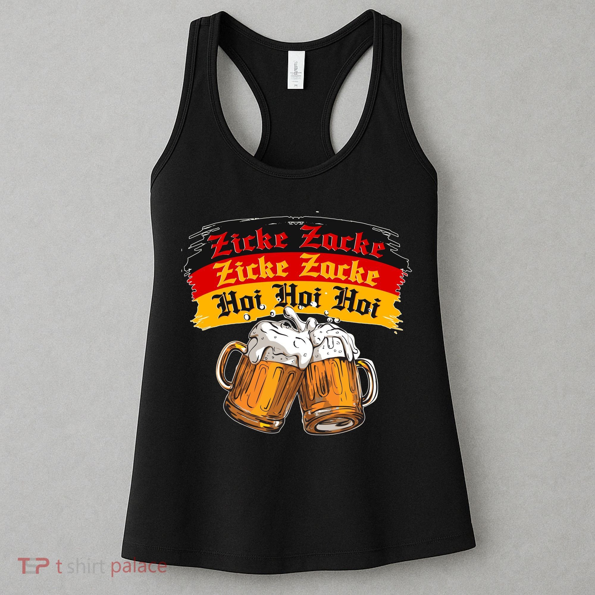 Oktoberfest Zicke Zacke Hoi Hoi Hoi Women's Tank Top