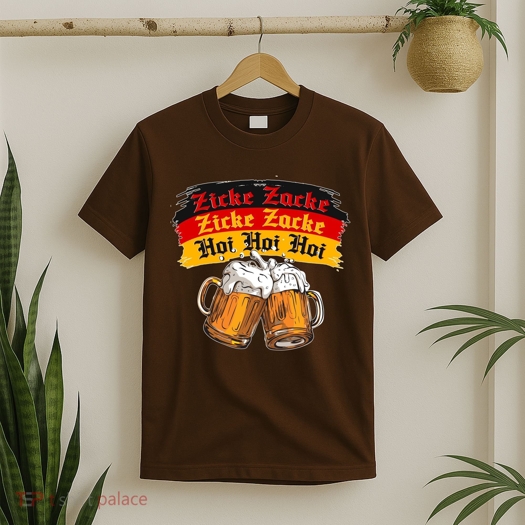 Oktoberfest Zicke Zacke Hoi Hoi Hoi T-Shirt