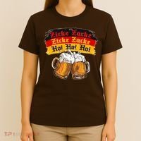 Oktoberfest Zicke Zacke Hoi Hoi Hoi T-Shirt thumb 4