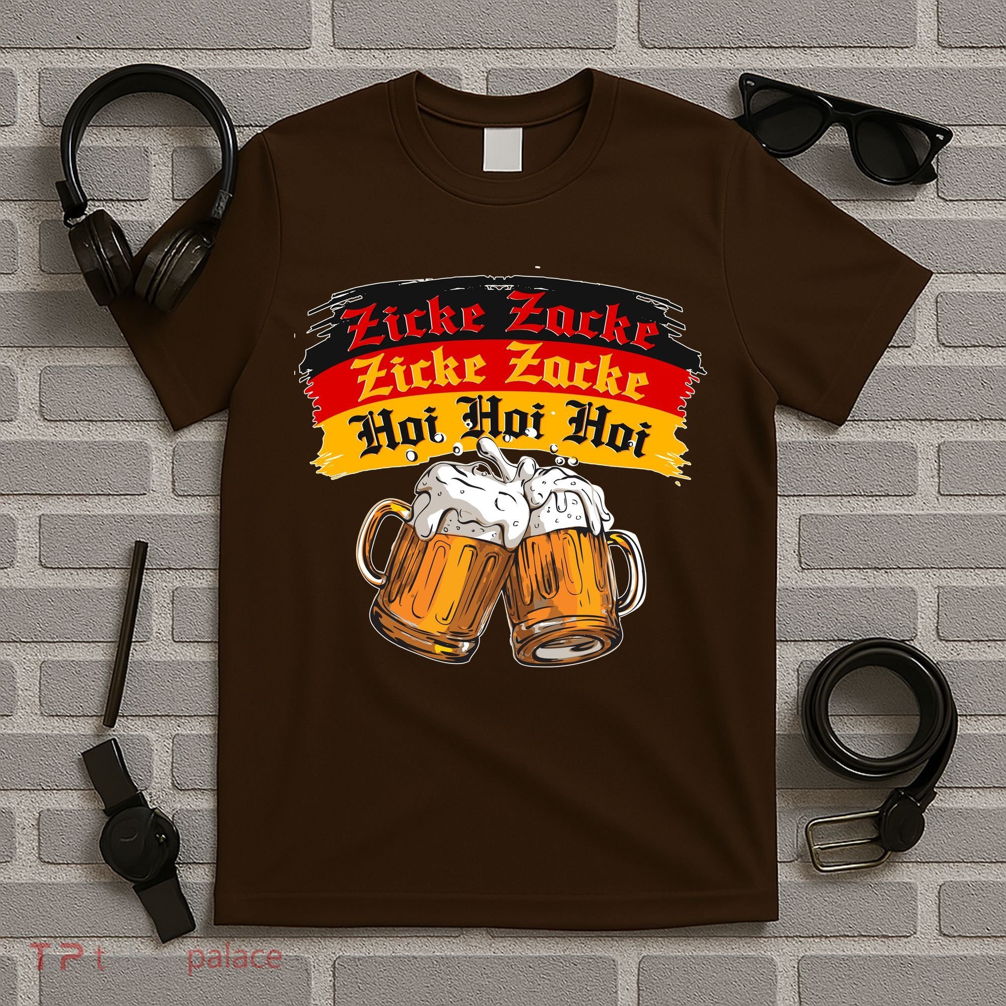 Oktoberfest Zicke Zacke Hoi Hoi Hoi T-Shirt