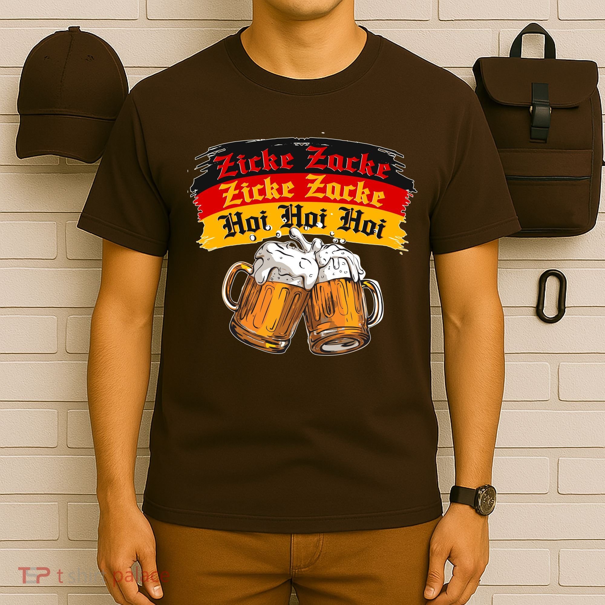 Oktoberfest Zicke Zacke Hoi Hoi Hoi T-Shirt