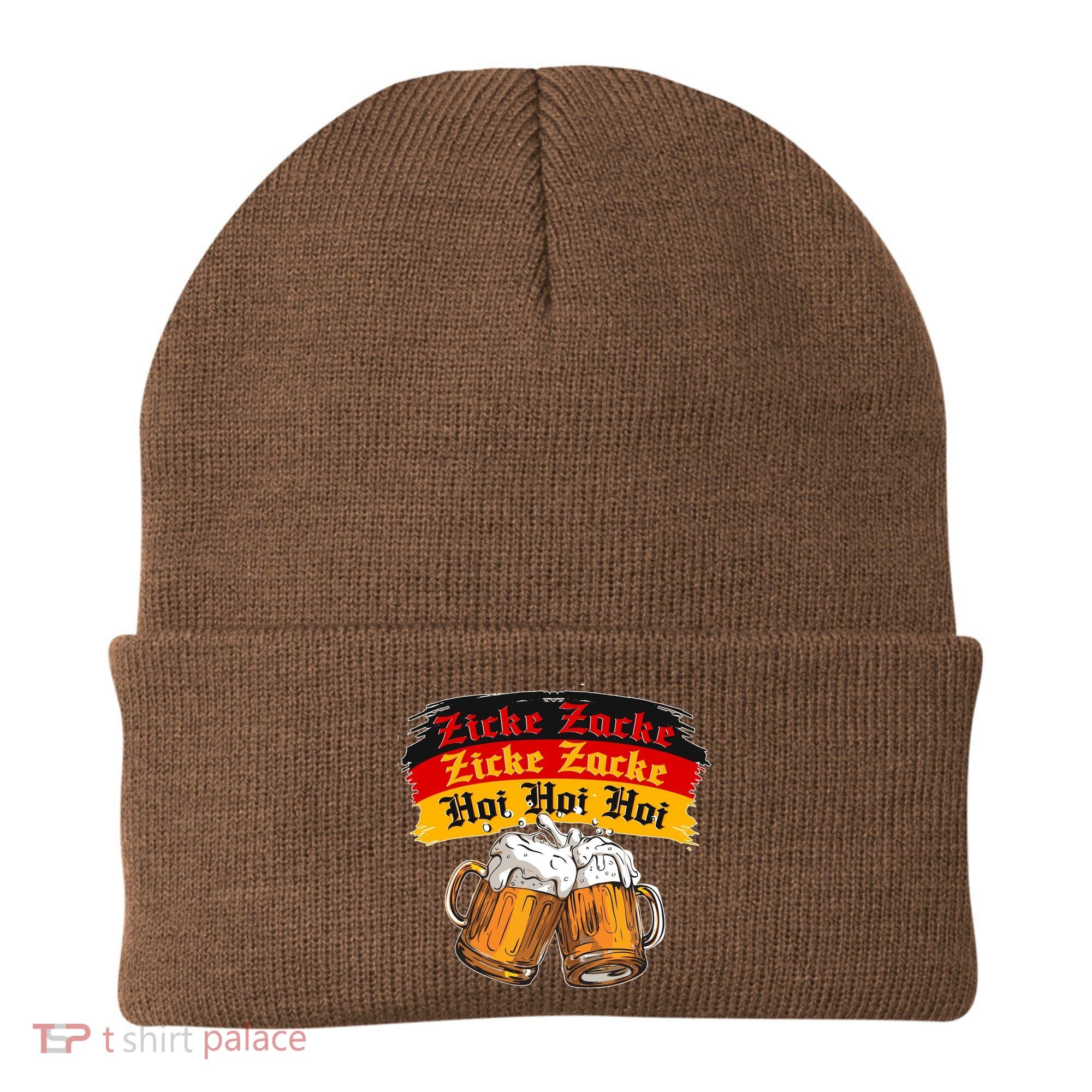 Oktoberfest Zicke Zacke Hoi Hoi Hoi Beanie