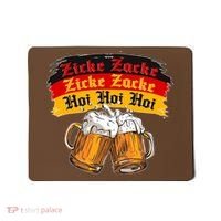 Oktoberfest Zicke Zacke Hoi Hoi Hoi Mousepad thumb 0