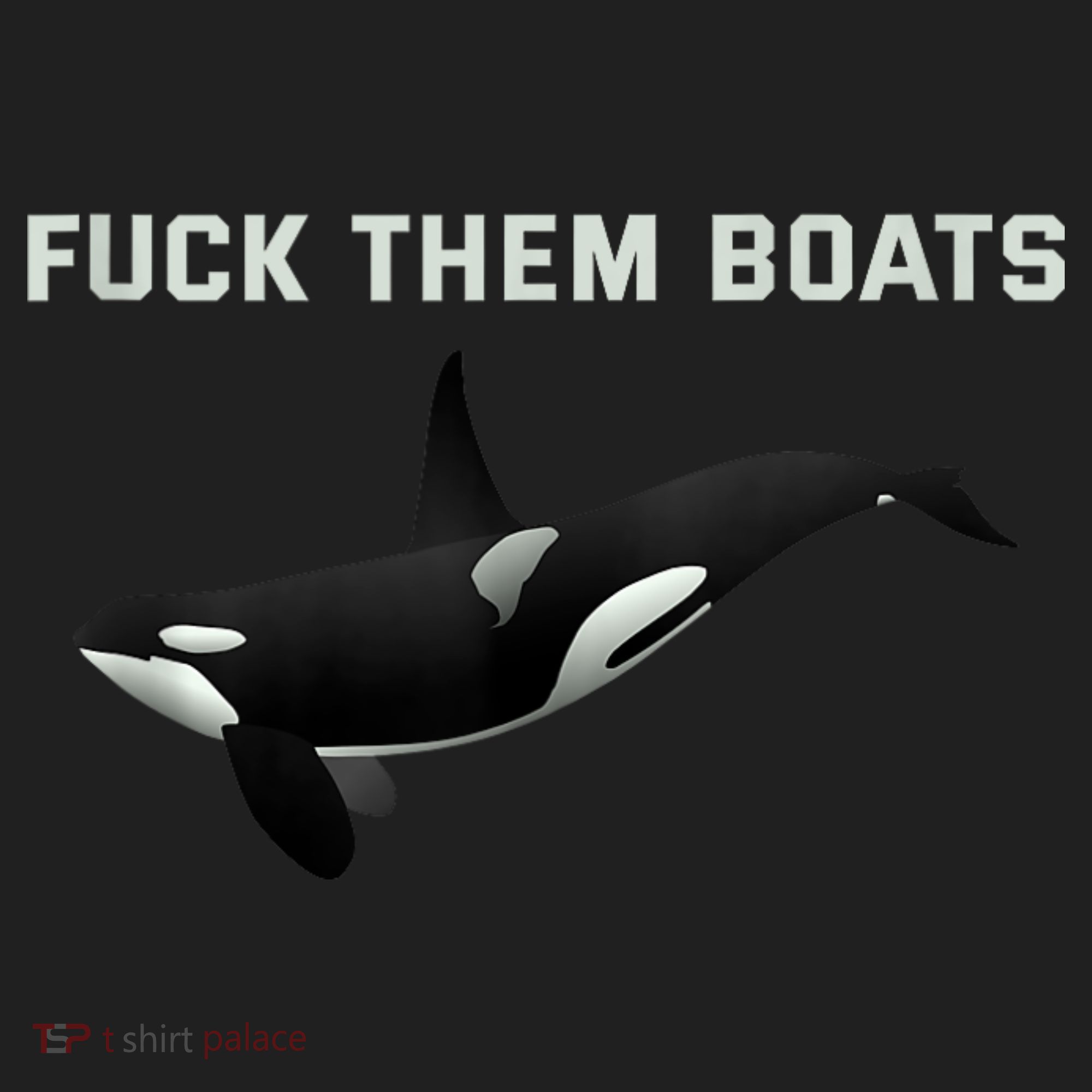 Orca Killer Whale Fuck Them Boats Funny Boat Whale Gift Beanie
