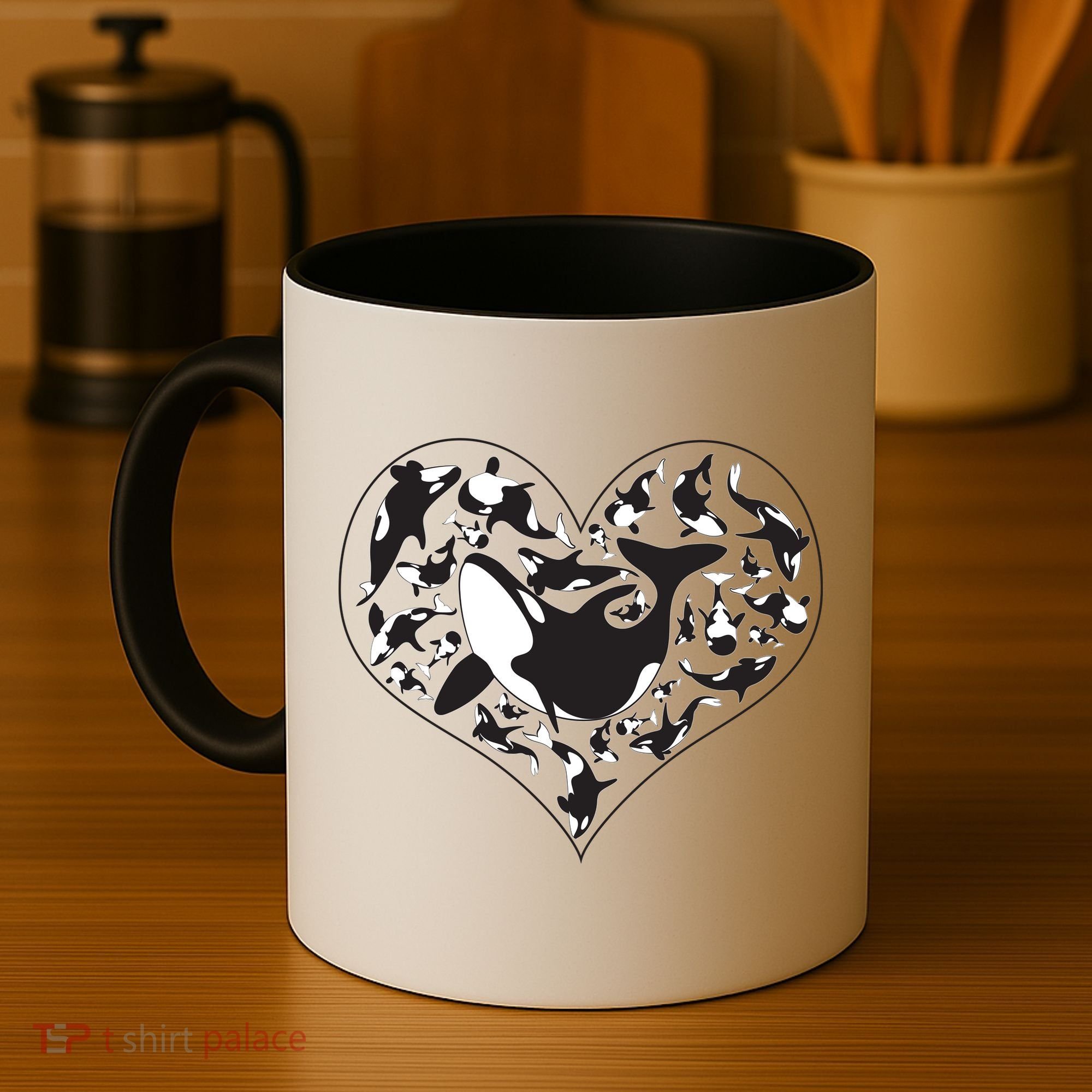Orca Killer Whale Love Coffee Mug