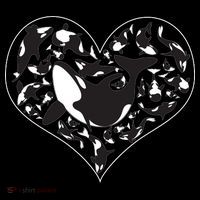 Orca Killer Whale Love Women's Hoodie thumb 2