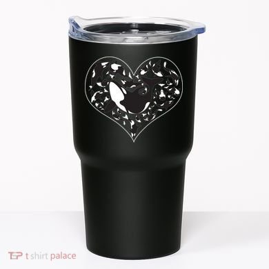 Orca Killer Whale Love Tumbler