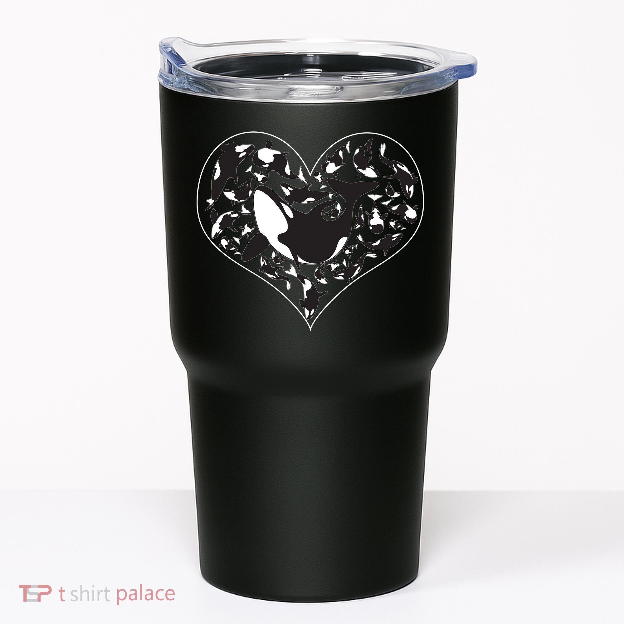 Orca Killer Whale Love Tumbler