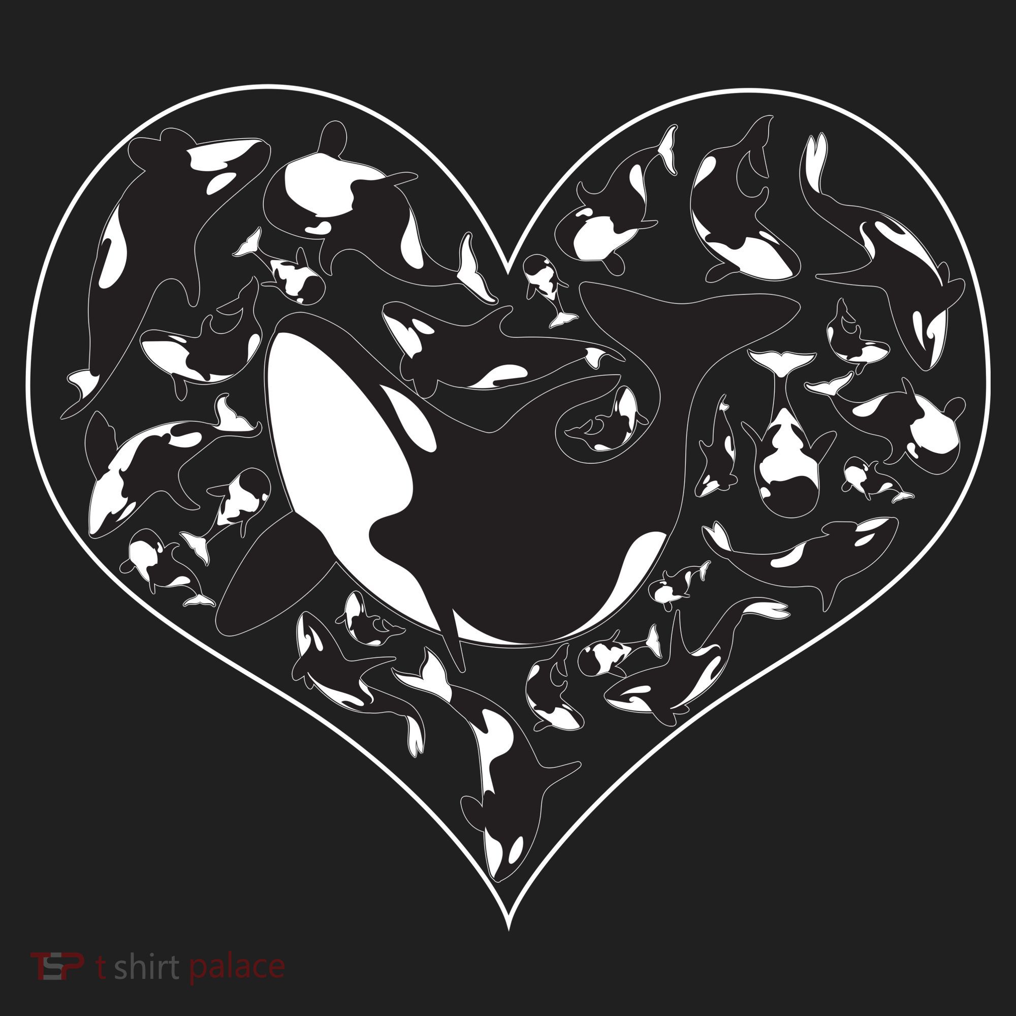 Orca Killer Whale Love Tumbler